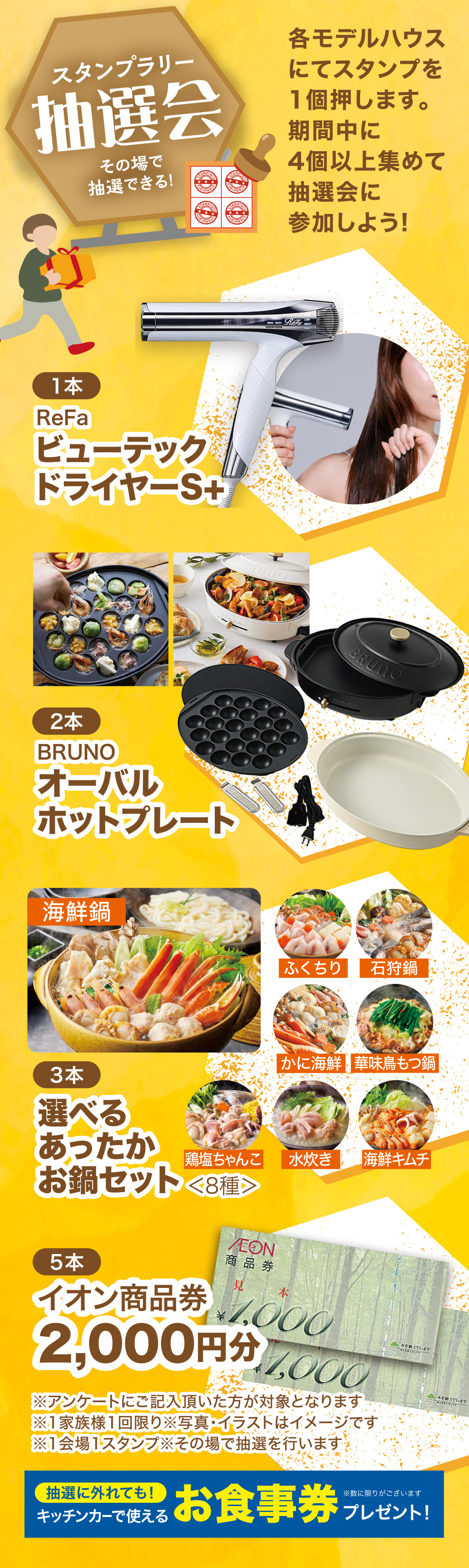 スタンプラリー抽選会